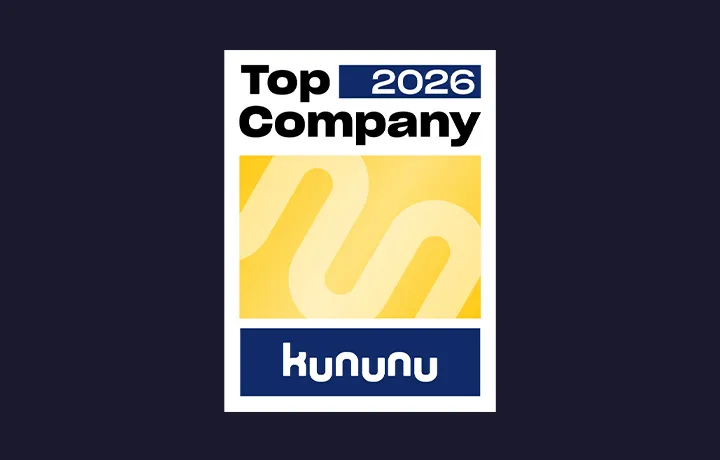 Top Company Auszeichnung von kununu für Prof. Roll & Pastuch