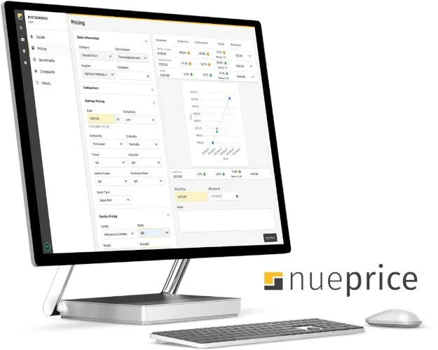 R&P pricing for spare parts: nueprice software