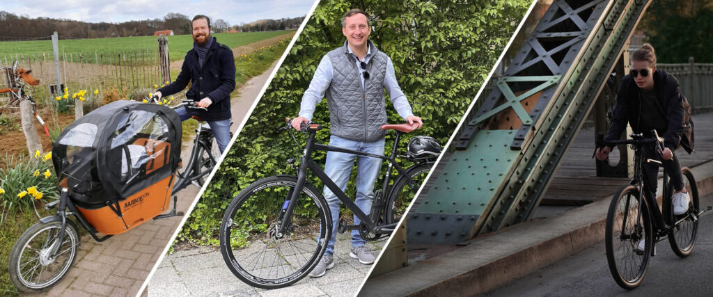 Das Roll & Pastuch Team ist gerne mit dem Fahrrad unterwegs