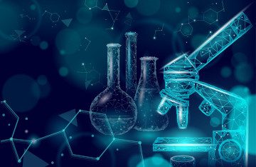 Symbolbild der Chemieindustrie mit